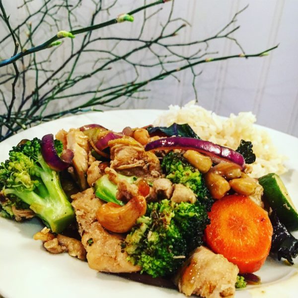Garlic Ginger Chicken & Vegetable Stir Fry Artful Palate