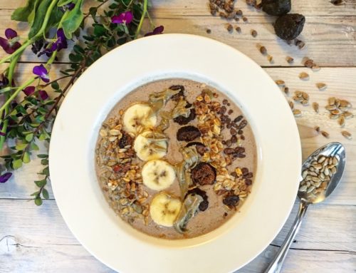 Sunflower Seed Butter Cacao Smoothie Bowl