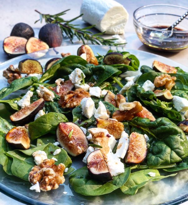 Fig & Goat Cheese Salad Artful Palate