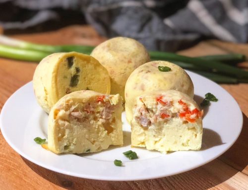 Sausage and Pepper Sous Vide Egg Bites for the Instant Pot