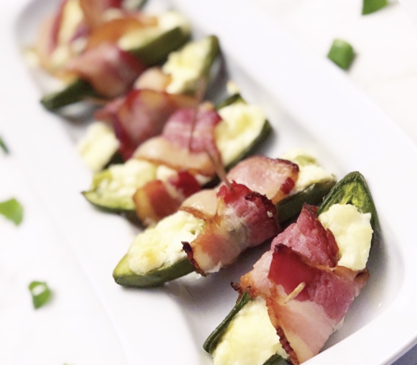 Low-Carb Bacon Wrapped Jalapeño Poppers