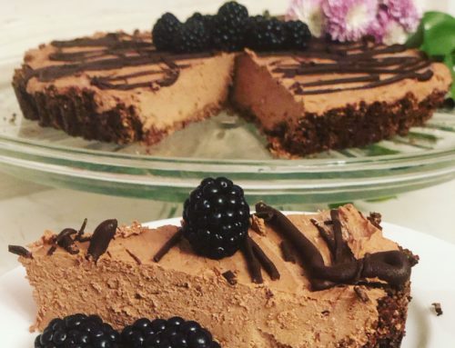Low-Carb Rich Chocolate Cheesecake