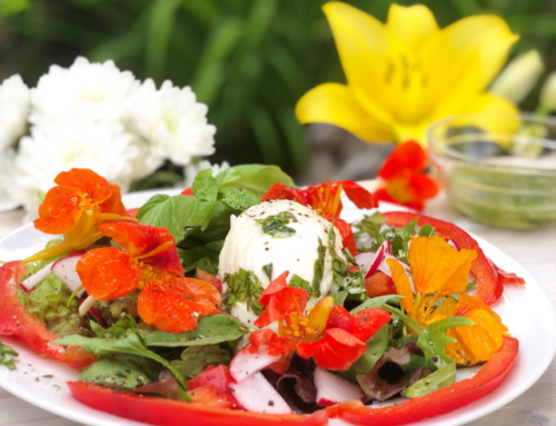 Edible Flower Salad