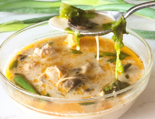 Your Favorite Thai Coconut Mushroom & Chicken Soup (Tom Kha Gai) for the Instant Pot